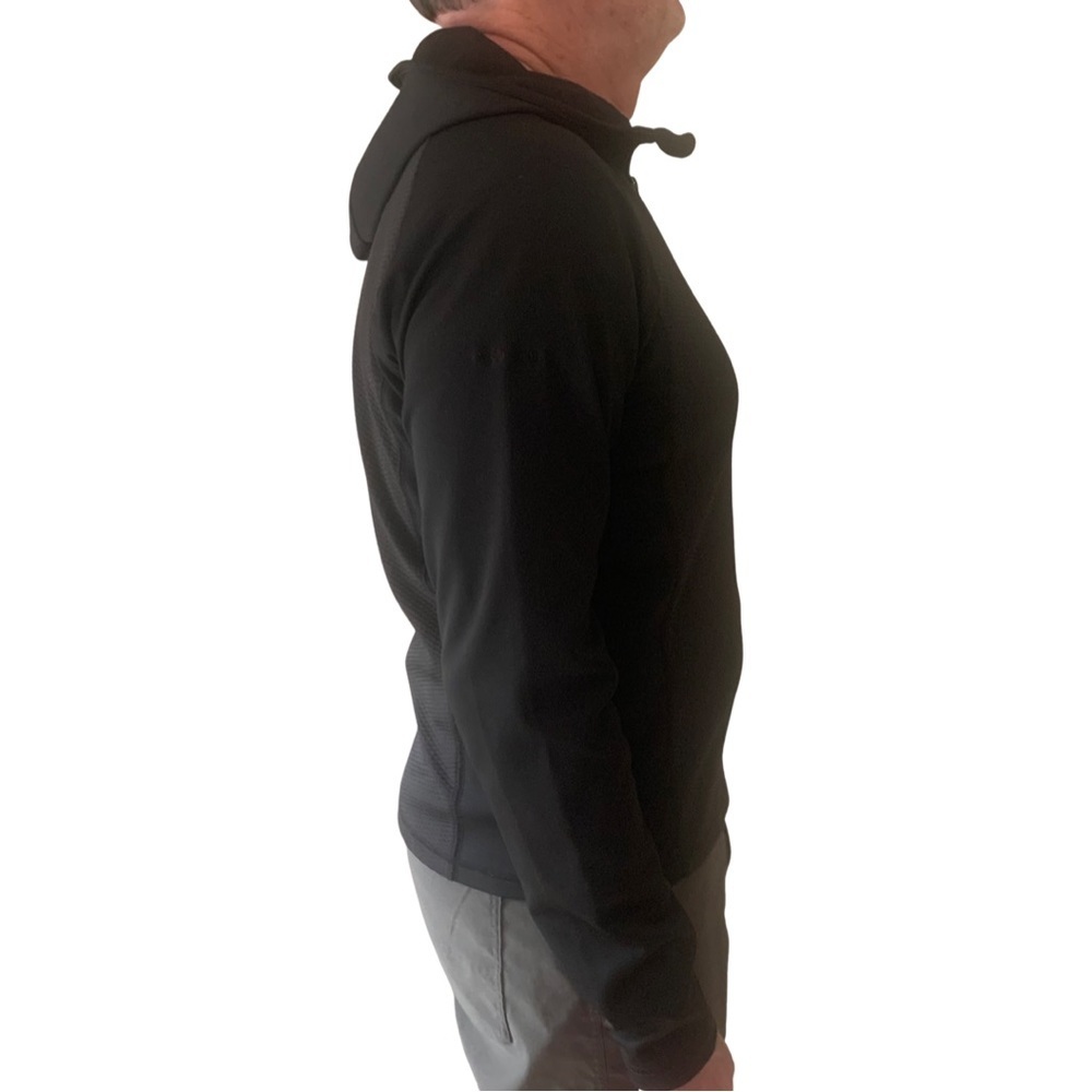 COLUMBIA Titanium Full Zip Black Hooded Jacket Stretch Athletic Size Large - Picture 7 of 16